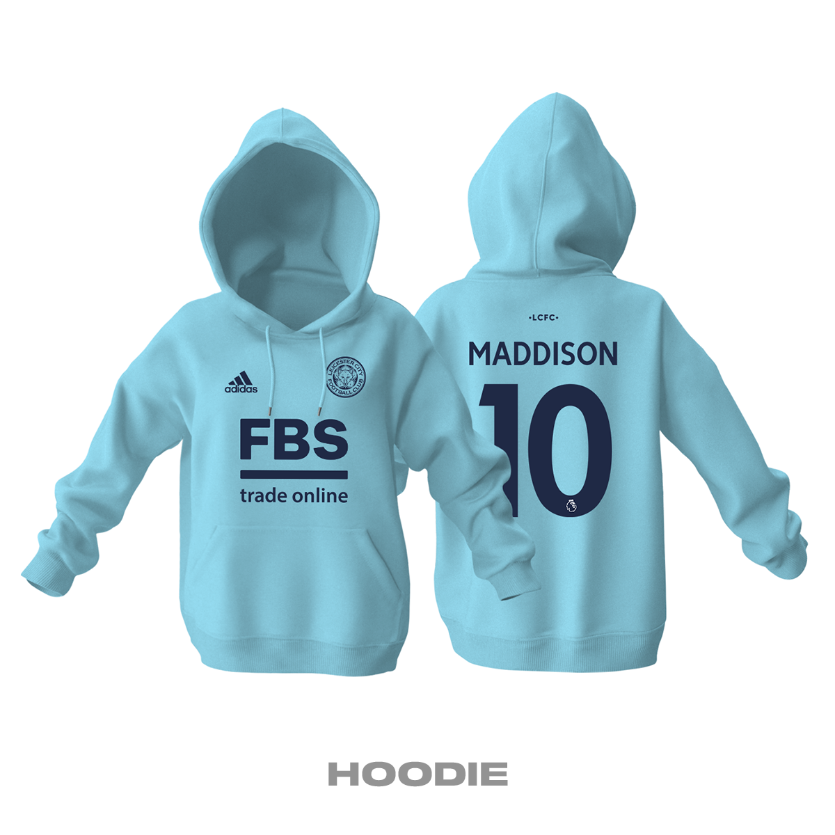 Leicester City: Away Edition 2021/2022 Kapüşonlu Hoodie