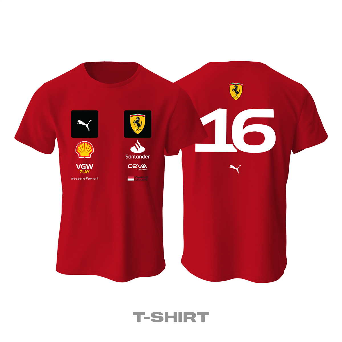 Scuderia Ferrari: Red Edition 2023 Tişört