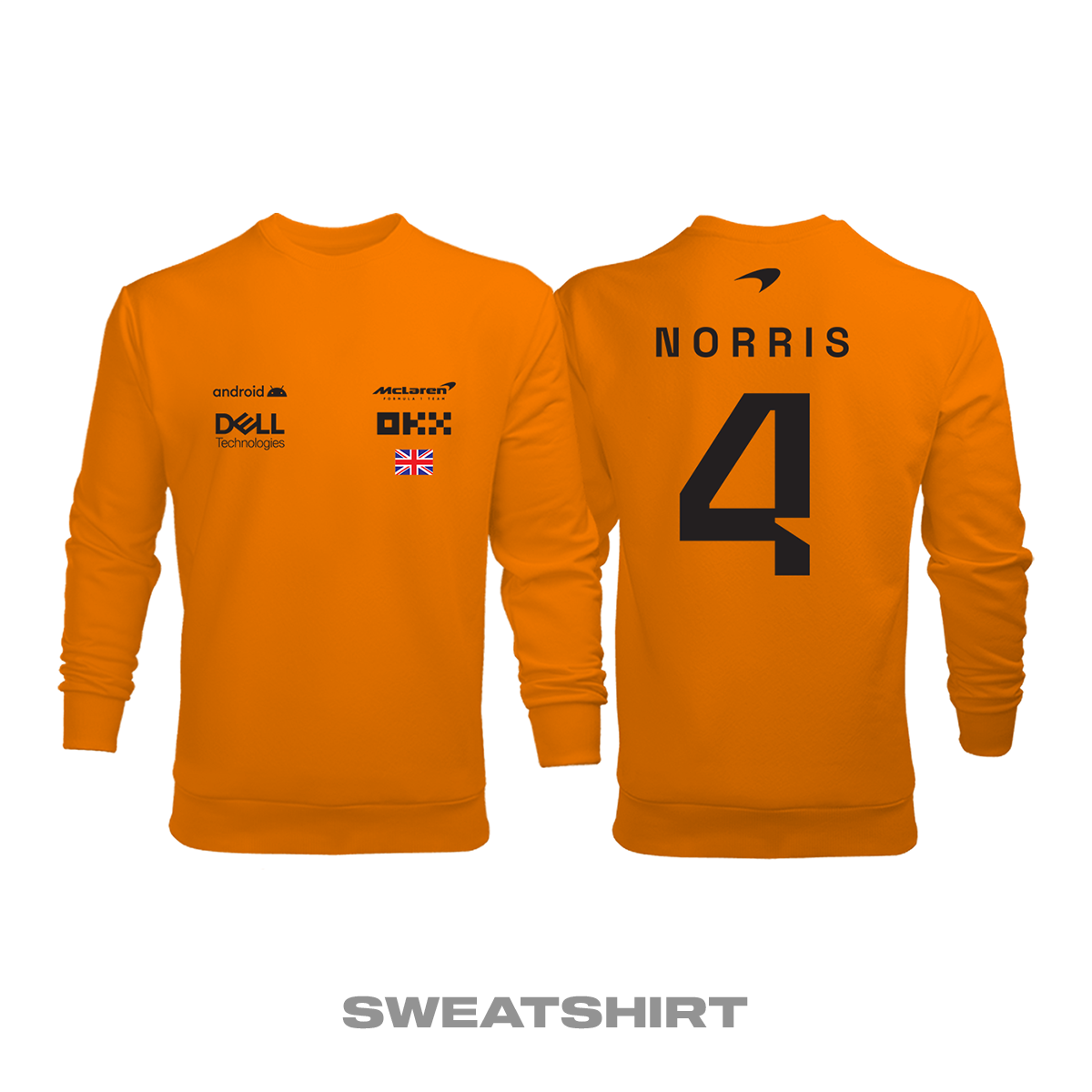 McLaren F1 Team: Orange Crew Edition 2023 Sweatshirt