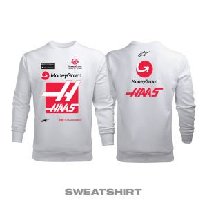 Haas F1 Team: White Edition 2023 Sweatshirt