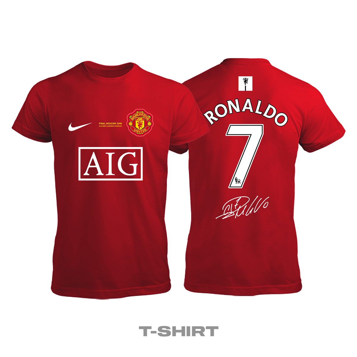 Manchester United: Home Edition 2007/2008 Tişört