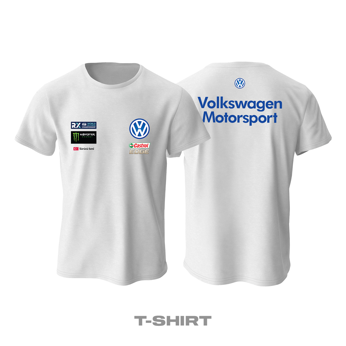 Volkswagen: Rallycross White Edition 2023 Tişört