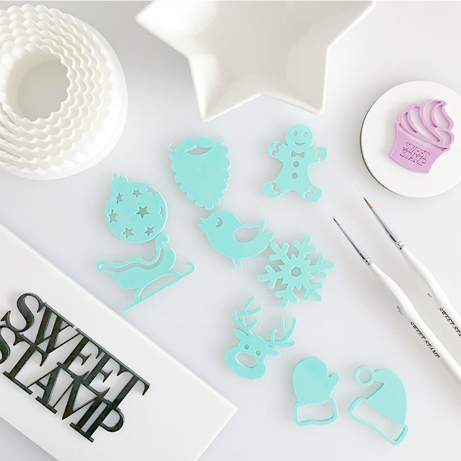 Sweet Stamp - Sevimli Yılbaşı Figürleri / Cute Christmas Elements