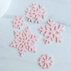 Sweet Stamp - Kar Tanesi Figürleri / Snowflakes Elements