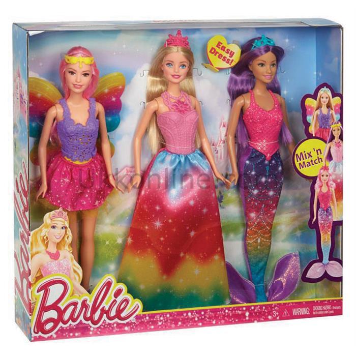 Barbie Üçlü Peri Seti