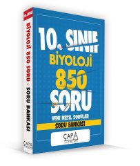 Çapa Yayınları 10. Sınıf Biyoloji Soru Bankası