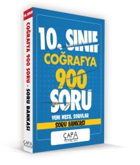 Çapa Yayınları 10. Sınıf Coğrafya Soru Bankası