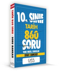 Çapa Yayınları 10. Sınıf Tarih Soru Bankası