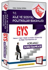 GYS Aile ve Sosyal Politikalar Bakanlığı Açıklamalı Soru Bankası 657 Yayınları