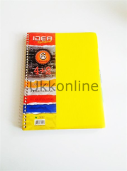 IDEA Notebook 4+2 Kareli Çizgili Defter