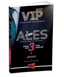 2017 ALES VIP Çıkmış Son 3 Yılın Soruları ve Çözümleri Yargı Yayınları