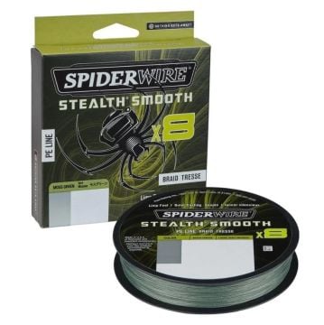 SpiderWire Stealth Smooth x8 Pe Braid 300m Moss Green Örgü İp