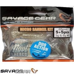 Savage Gear LRF Micro Sandeel Kit 12pcs (1+1. 5+5)