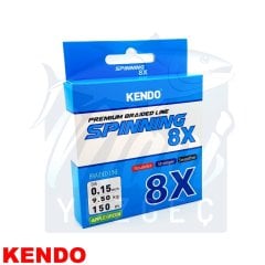 Kendo Spınnıng 8X Fıghtıng 150mt Örgü ip (Apple Green) 0,17mm