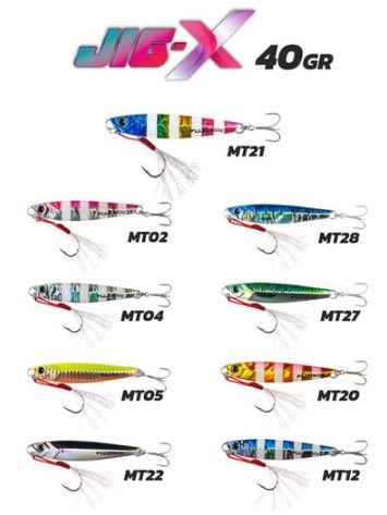 Fujin Jig-X 40gr Shore Jigging Jig Yem