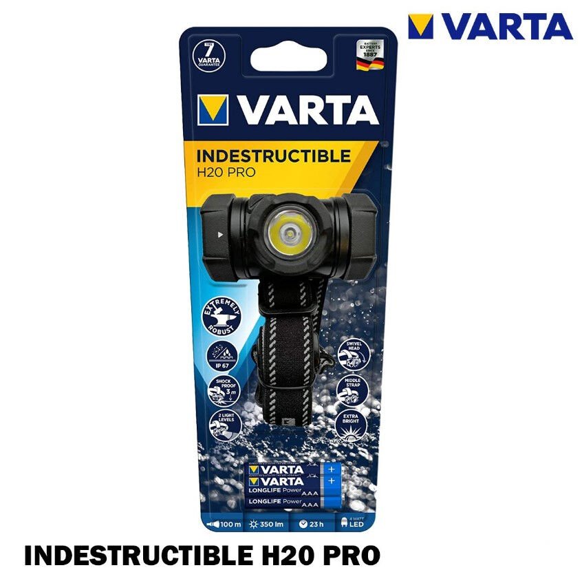 VARTA INDESTRUCTIBLE H20 PRO Led Kafa Feneri