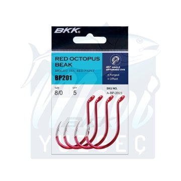 BKK Red Octopus Beak İğne 6/0 5pcs