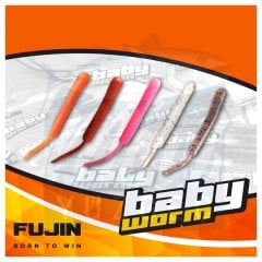 Fujin Baby Worm 5.2 cm Floating LRF Silikonu