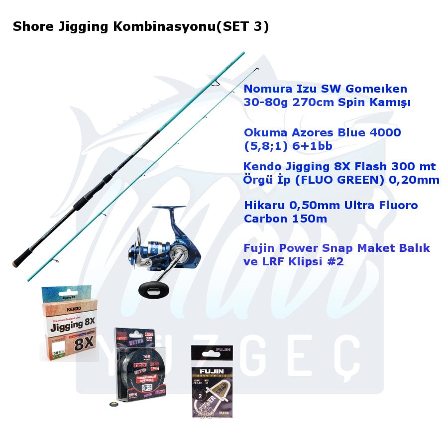 Shore Jigging Kombinasyonu(SET 3)