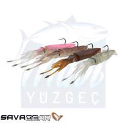 Savage Gear 3D TPE Swim Squid 125mm 25g 2 Adet Suni Yem