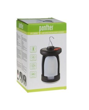 Panther PT-2033 USB Şarjlı Solar Kamp Lambası