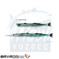 Savage Gear Needlefish Pulsetail 2+1 23 cm 55g Suni Yem