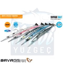 Savage Gear Needlefish Pulsetail 2+1 18 cm 26g Suni Yem