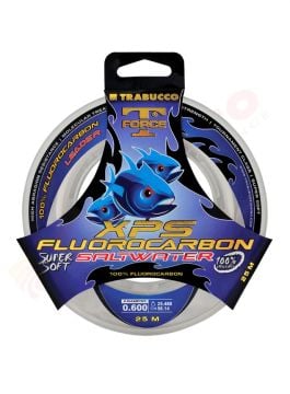 Trabucco T-Force Fluorocarbon Leader SW 25mt Lider Misina