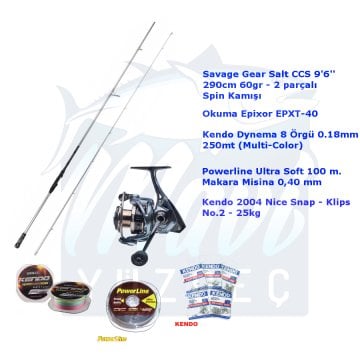 Güçlü Spin/Light Shore Jigging Kombinasyonu