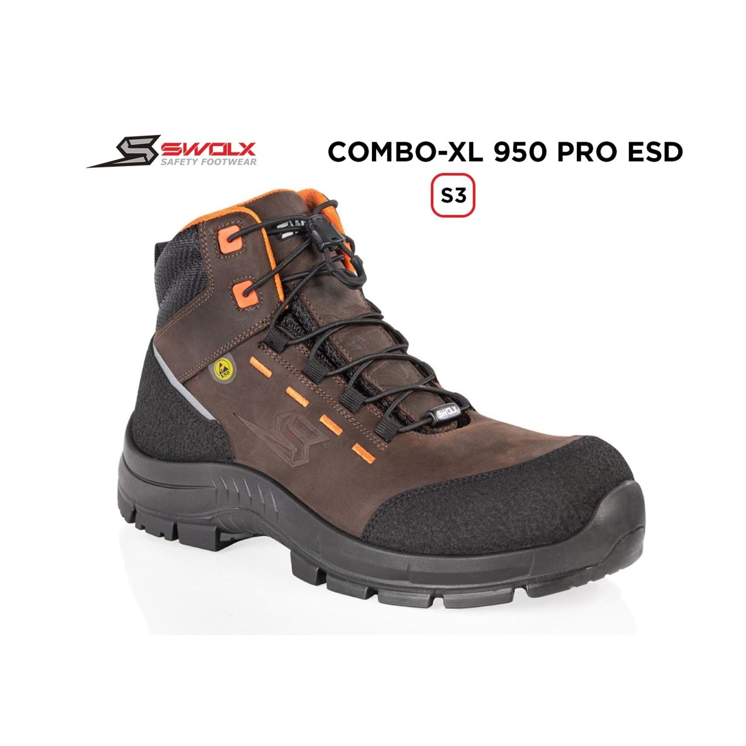 Swolx combo xl pro 950 esd s3 iş ayakkabısı