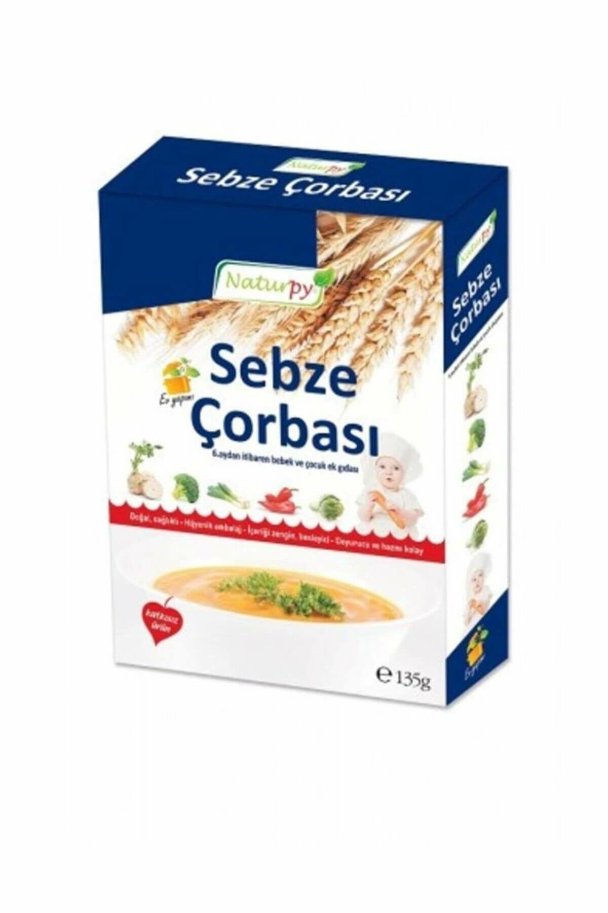 Bebekler için Sebze Çorbası Katkısız 125 GR +6.Aydan İtibaren