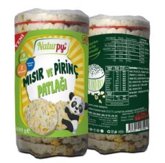 Glutensiz Pirinç ve Mısır Patlağı 100 g