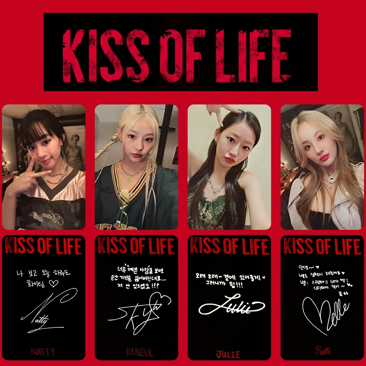 KISS OF LIFE '' Kiss of life '' PC Set