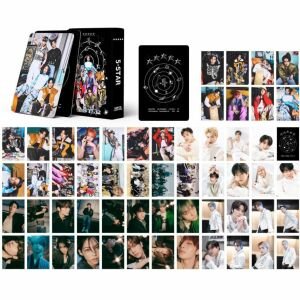 STRAY KIDS '' 5 Star '' Çift Yön Baskılı Lomo Card Seti