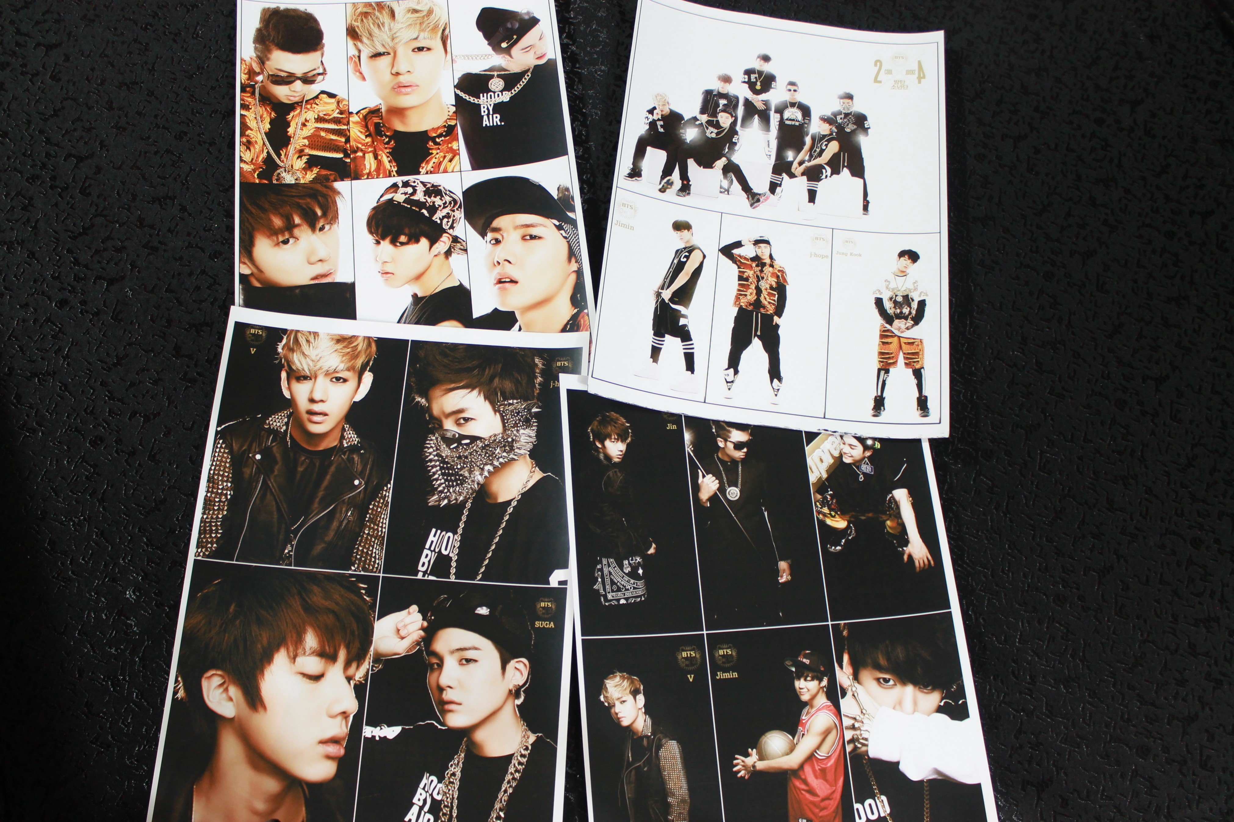 BTS 2 COOL 4 SKOOL STICKER SETI