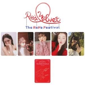 Red Velvet  Irene '' The ReVe Festival Finale '' İmzalı Albüm Kart Seti