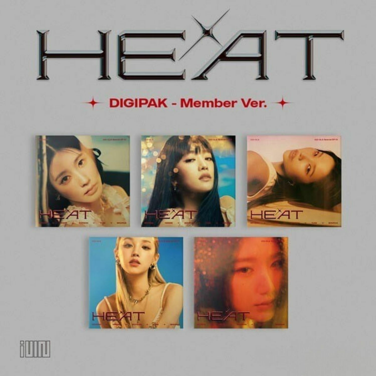 (G)I-DLE Special EP 01 – HEAT (DIGIPAK – Member Ver.)