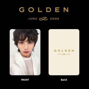 BTS Jungkook '' Golden Japan FC JPFC '' POB Photocards