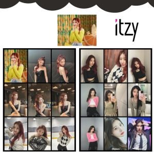 ITZY '' Chaeryeong ''  Fotokart Seti