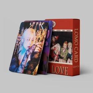 (G)I-DLE '' I LOVE '' Çift Yön Baskılı Lomo Card Seti