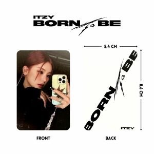 ITZY '' Born to Be '' Photocards Set V2