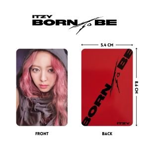 ITZY '' Born to Be '' Photocards Set V4