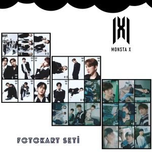 MONSTA X '' Shape of Love  '' Fotokart Seti