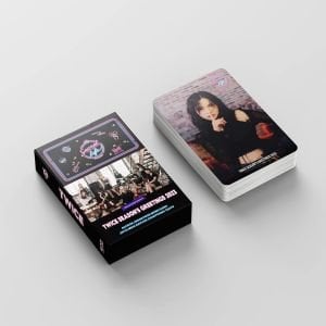 TWICE '' Season's Greetings 2023 '' Çift Yön Baskılı Lomo Card Seti