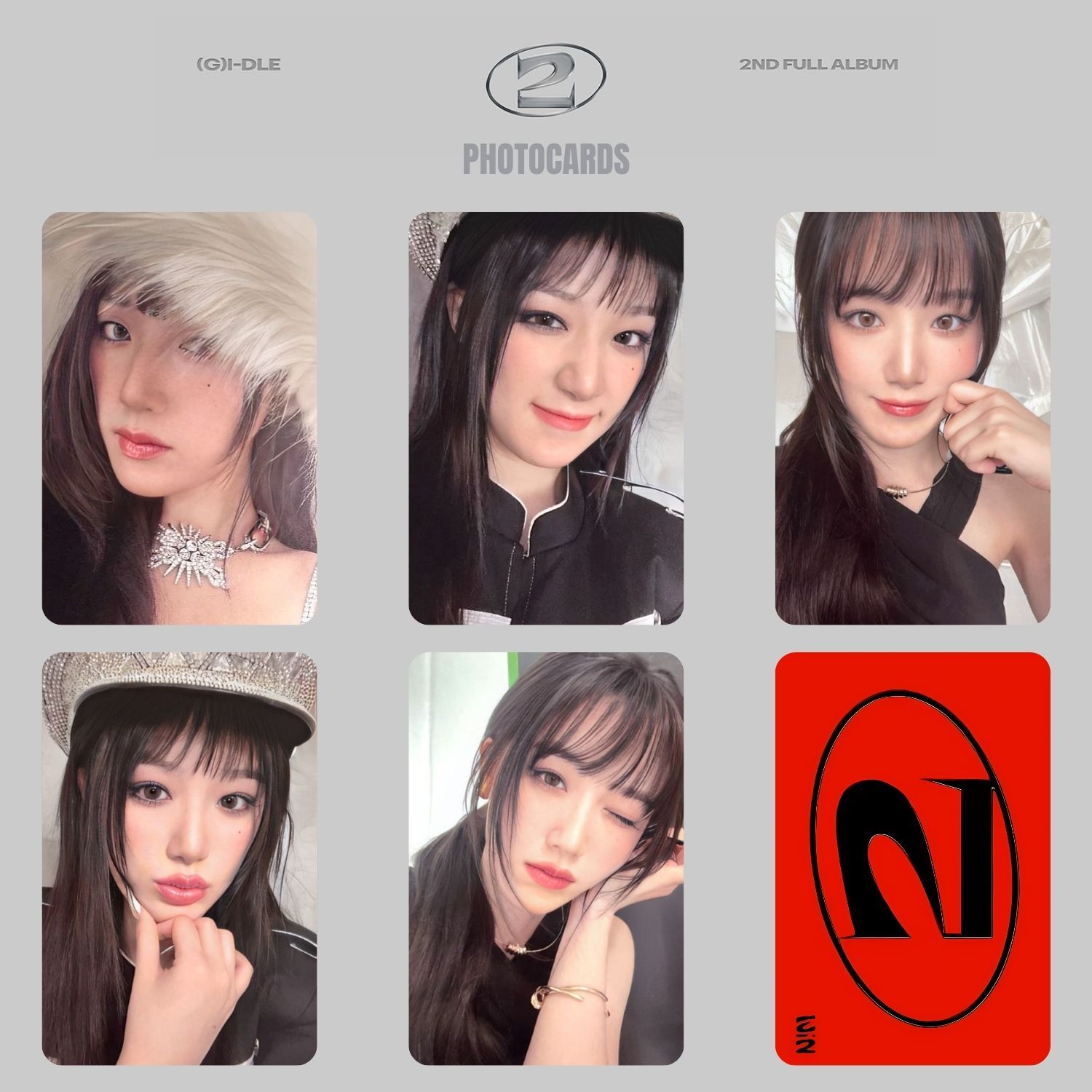 (G)I-DLE Shuhua '' 2 '' Poca Ver. PC Set