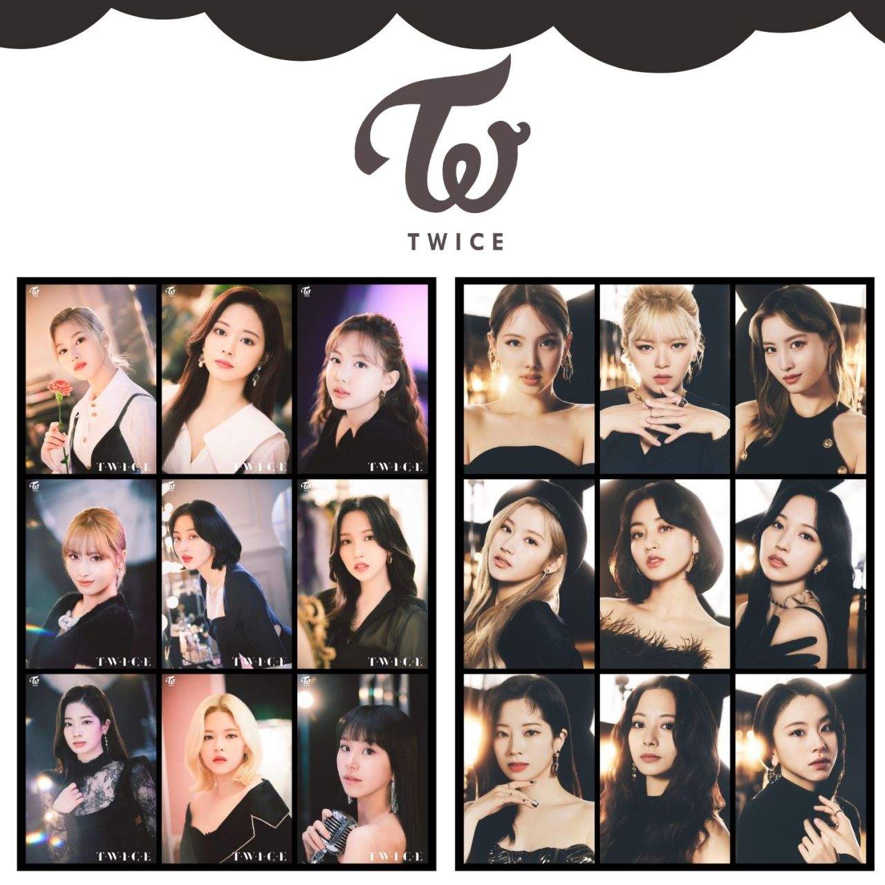 TWICE '' 2022 JYP ''  Fotokart Seti