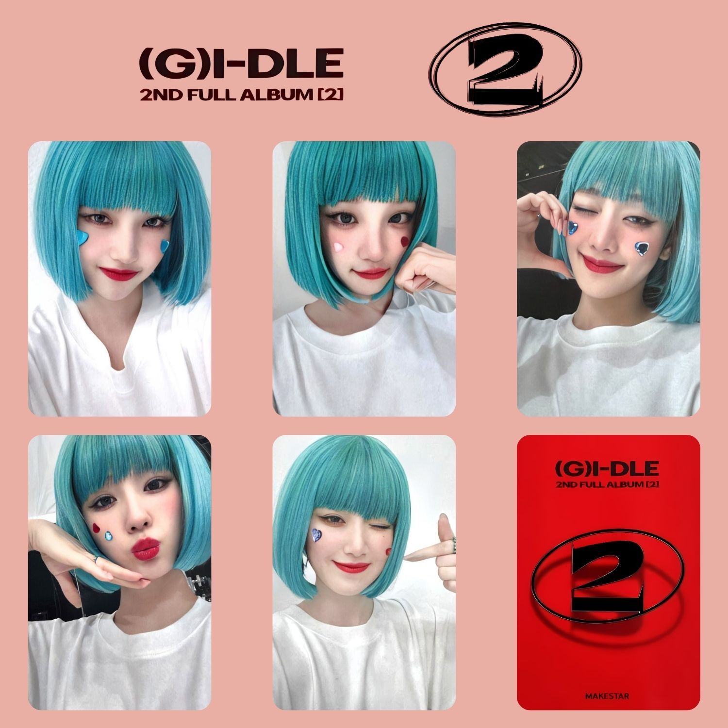 (G)I-DLE '' 2 '' POB PC Set 1