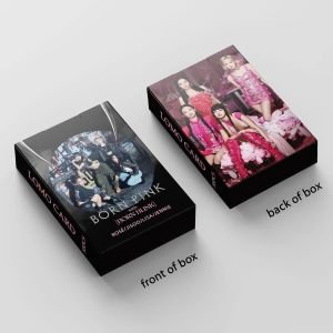 BLACKPINK '' Born Pink '' Çift Yön Baskılı Lomo Card Seti