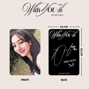 TWICE Jihyo '' With Youth '' Photocard Set