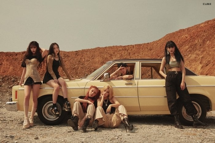 (G)I-DLE ''UH-OH'' Grup ve Üye Kartpostalları